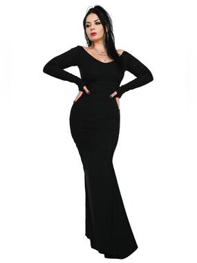 Foxblood | Morticia Maxi Dress
